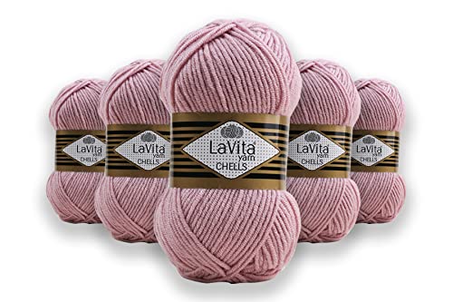 LaVita Yarn CHELLS Handstrickgarn Wolle (4134) von LaVita Yarn