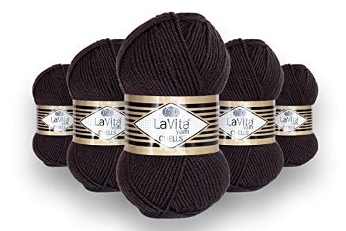 LaVita Yarn CHELLS Handstrickgarn Wolle (9810) von LaVita Yarn