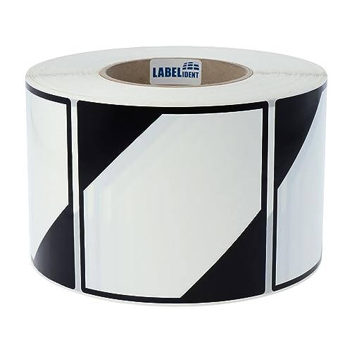 Labelident Gefahrgutetiketten 100 x 100 mm - LQ Limited Quantity - 1.000 LQ Aufkleber auf 1 Rolle(n), Polyethylen, Verpackungskennzeichen selbstklebend von Labelident