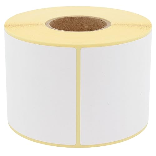 Labelident Waagenetiketten - 68 x 81 mm - 580 BPA-freie Thermodirektetiketten auf 1,57 Zoll (40 mm) Rolle, selbstklebend, Thermoetiketten Bizerba Waagen von Labelident