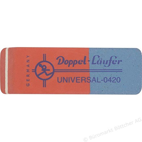 LÄUFER Radiergummi Naturkautschuk "UNIVERSAL 0420" 75x24mm 6 Stück von Läufer