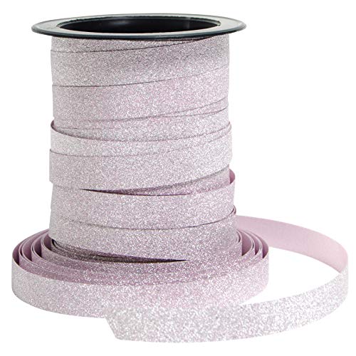 RIBBON GLITTER PINK 8MMX10M von Lagerhaus