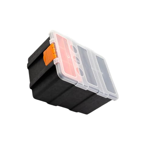 Laikoutd Kleinteile-Organizer, Hardware-Aufbewahrungsbox mit Deckel, Hardware-Organizer, Box, Schrauben, Sortierbox für Schrauben und Nägel Laikoutd Kleinteile-Organizer, Hardware-Aufbewahrungsbox mit Deckel, Hardware-Organizer, Box, Schrauben, Sortierbox für Schrauben und Nägel von Laikoutd