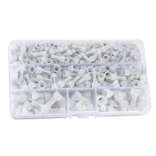 Packung Von 250 Geschlossenem Ende Crimps Stecker Nylon Isoliert Drahtkappen Elektrisches Kabelzubehör Für Elektrische Klemmen Geschlossener Endanschluss Packung Von 250 Geschlossenem Ende Crimps Stecker Nylon Isoliert Drahtkappen Elektrisches Kabelzubehör Für Elektrische Klemmen Geschlossener Endanschluss von Laikoutd