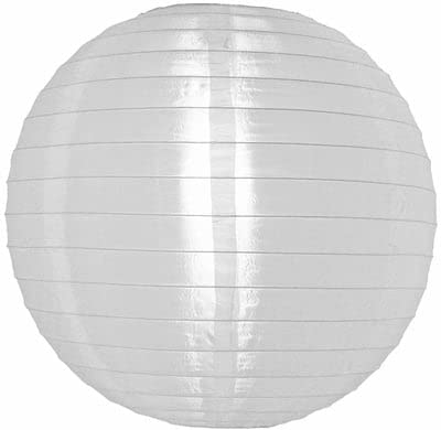 10 Stück Nylon Lampions weiß 25 cm 10 Stück Nylon Lampions weiß 25 cm von Lampion-Lampionnen