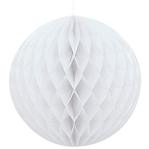 5 x Honeycomb/Wabenball weiß 35 cm von Lampion-Lampionnen