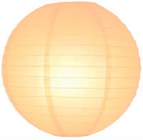 5 x Pfirsich orange lampion 25 cm von Lampion-Lampionnen