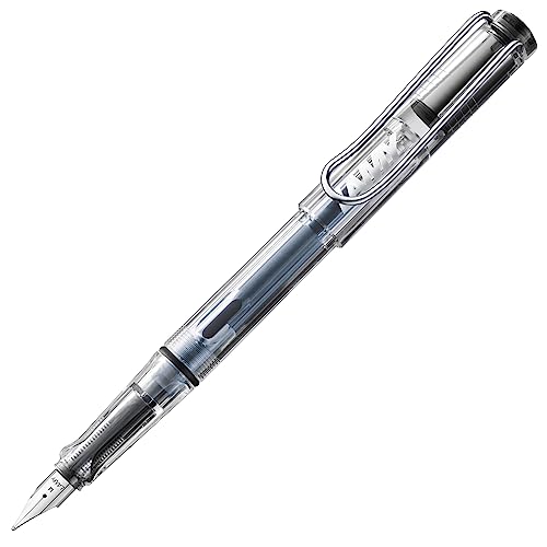 LAMY Füllfederhalter Vista transparent mit mittlerer Feder und blauer Tinte (L12M) von Lamy