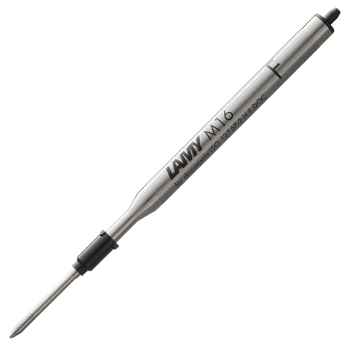 LAMY M 16 Mine 801 – Kugelschreiber-Mine aus Metall in der Farbe Schwarz – Strichbreite F von Lamy