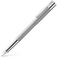 LAMY scala Patronenfüller silber brushed M (mittel) von Lamy