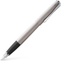 LAMY studio Patronenfüller silber brushed M (mittel) von Lamy