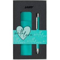 LAMY swift lagoon Tintenroller-Set türkis 0,5 mm, Schreibfarbe: blau, 1 St. von Lamy