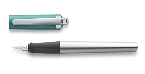 Lamy 1225216 Füllfederhalter F Modell nexx M 094, silber/grün von Lamy