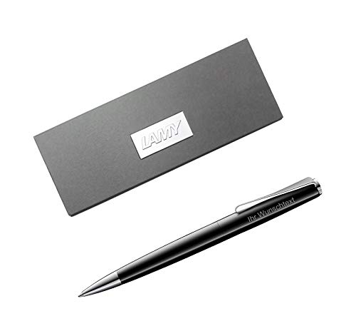 Lamy Kugelschreiber studio pianoblack Modell 268 inkl. Laser-Gravur von Lamy