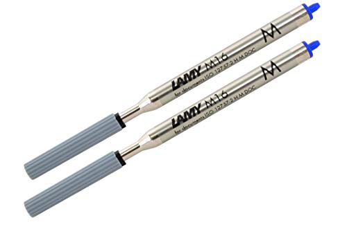 Lamy M 16 Mine 801 Kugelschreiber-Mine aus Metall in der Farbe Blau Strichbreite F M16 von Lamy