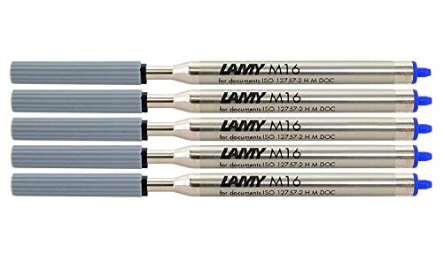 Lamy M16 Ersatzmine für Lamy Kugelschreiber F blau, 5 x 1 von Lamy