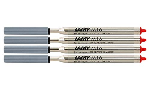 Lamy M16 Ersatzmine für Lamy Kugelschreiber F blau, 4 x 1 von Lamy