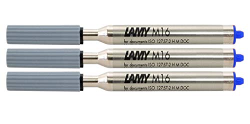 Lamy M16 Kugelschreiber-Großraummine (3 x Blau) von Lamy