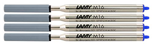 Lamy M16 Ersatzmine für Lamy Kugelschreiber F blau, 4 x 1 von Lamy