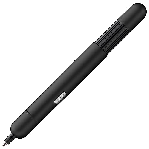 Lamy pico black Kugelschreiber – Innovativer Pocket Pen Kuli – mit einem Klick in Full-Size – Gehäuse aus Metall & Strichbreite M – inkl. Compactmine M 22 in schwarz von Lamy