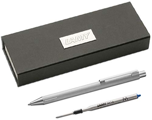 Lamy econ Kugelschreiber 240 (Mit Ersatzmine und Geschenketui, Brushed) von Lamy