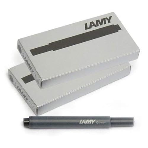 Lamy, T10 Tintenpatronen (vier Packungen) für Füllfederhalter, in schwarzer Farbe von Lamy