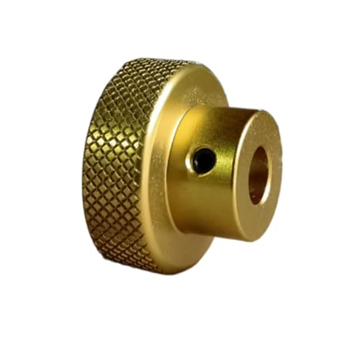 1 Stück 30mm×10mm Golden Aluminum alloy handwheel, slide table screw shaft knob von LanMaiXun