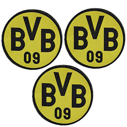 3 Stück Fußball Team Patches Aufnähen/Aufbügeln Football Club Emblem Sport Applique Zubehör Dekoration Patches für Jeans Jacke Kleidung Handtasche Schuhe Kappen (#1) von LanXin