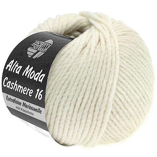 Lana Grossa Alta Moda Cashmere 16 016 Rohweiß 50g von Lana Grossa