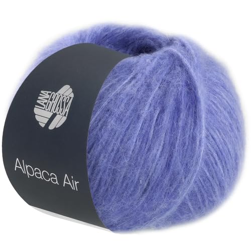 LANA GROSSA Alpaca Air | Leichtes Alpaka-Schlauchgarn | Handstrickgarn aus 62% Alpaka (Baby), 27% Polyamid & 11% Schurwolle (Merino Fein) | 50g Wolle zum Stricken & Häkeln | 140m Garn von Lana Grossa