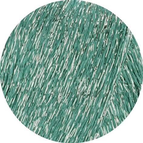 LANA GROSSA Brillino | Beilaufgarn mit farbigem Lurexfaden | Handstrickgarn aus 83% Viskose & 17% metallische Faser | 25g Wolle zum Stricken & Häkeln | 200m Garn von Lana Grossa