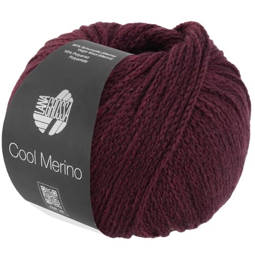 Lana Grossa Cool Merino (Print) 28 - Braunrot von Lana Grossa