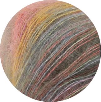 LANA GROSSA Cottonhair | Feines Lace-Garn aus Superkid Mohair mit Baumwolle | Handstrickgarn aus 70% Mohair (Superkid) & 30% Baumewolle| 50g Wolle zum Stricken & Häkeln | 450m Garn von Lana Grossa