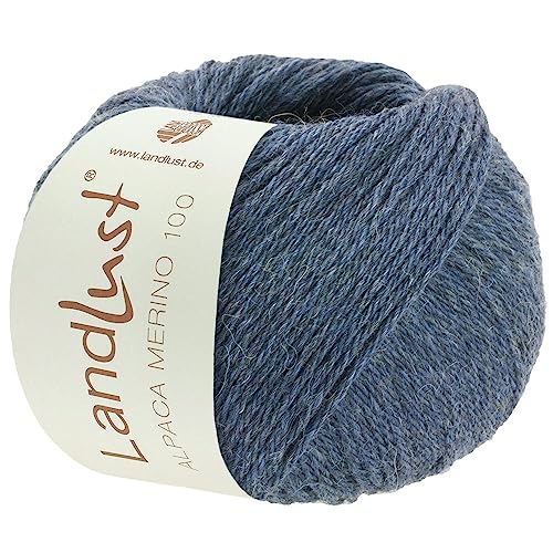 LandLust Alpaka Merino 100 311 - Graublau von Lana Grossa