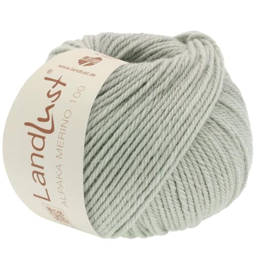 LandLust Alpaka Merino 100 331 - Steingrau von Lana Grossa