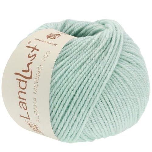 LandLust Alpaka Merino 100 333 - Mint von Lana Grossa