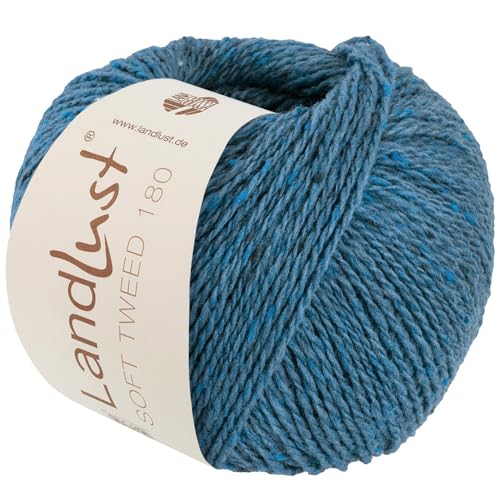 LANA GROSSA Landlust Soft Tweed 180 | Klassisch verzwirntes Tweedgarn aus Schurwolle mit mehrfarbigen Noppen | Handstrickgarn aus 100% Merinowolle | 50g Wolle zum Stricken & Häkeln | 180m Garn FB129 LANA GROSSA Landlust Soft Tweed 180 | Klassisch verzwirntes Tweedgarn aus Schurwolle mit mehrfarbigen Noppen | Handstrickgarn aus 100% Merinowolle | 50g Wolle zum Stricken & Häkeln | 180m Garn FB129 von Lana Grossa