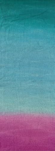 LANA GROSSA Merino Lace Aquarell | Extrafeine Merinowolle in Lace-Garnstärke im Farbverlauf bedruckt | Handstrickgarn aus 100% Schurwolle (Merino) | 100g Wolle zum Stricken & Häkeln | 800m Garn von Lana Grossa