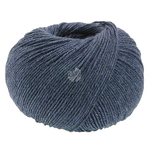 LANA GROSSA Merino Superiore | Pure, extrafeine Merinowolle waschmaschinenfest und filzfrei | Handstrickgarn aus 100% Schurwolle (Merino extrafein) | 50g Wolle zum Stricken & Häkeln | 180m Garn von Lana Grossa