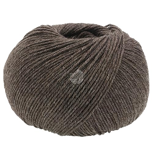 LANA GROSSA Merino Superiore | Pure, extrafeine Merinowolle waschmaschinenfest und filzfrei | Handstrickgarn aus 100% Schurwolle (Merino extrafein) | 50g Wolle zum Stricken & Häkeln | 180m Garn von Lana Grossa