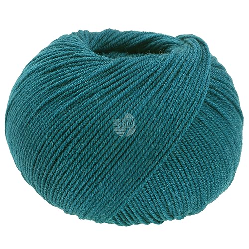 LANA GROSSA Merino Superiore | Pure, extrafeine Merinowolle waschmaschinenfest und filzfrei | Handstrickgarn aus 100% Schurwolle (Merino extrafein) | 50g Wolle zum Stricken & Häkeln | 180m Garn von Lana Grossa