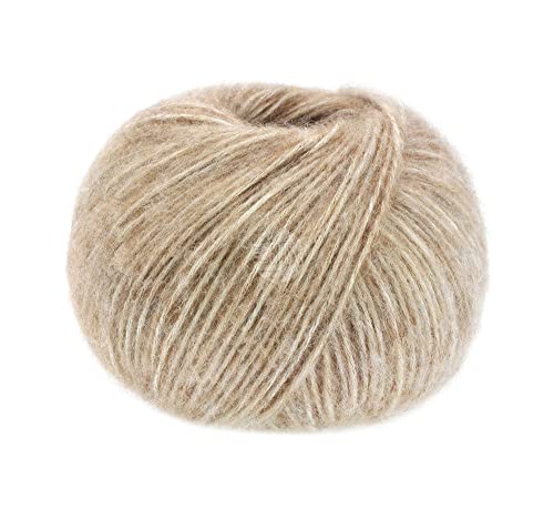 Lana Grossa Natural Alpaca Pelo 07 - Camel/Beige von Lana Grossa