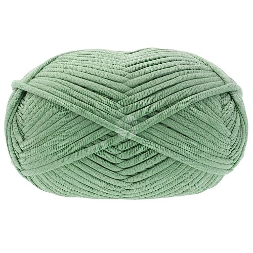 LANA GROSSA The Tube | Weiches, gefülltes Schlauchgarn ideal geeignet für Home- Accessoires und Taschen | Handstrickgarn aus 60% Baumwolle & 40% Nylon | 200g Wolle zum Stricken & Häkeln | 114m Garn von Lana Grossa