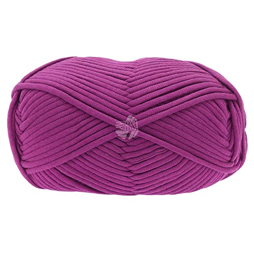 LANA GROSSA The Tube | Weiches, gefülltes Schlauchgarn ideal geeignet für Home- Accessoires und Taschen | Handstrickgarn aus 60% Baumwolle & 40% Nylon | 200g Wolle zum Stricken & Häkeln | 114m Garn von Lana Grossa