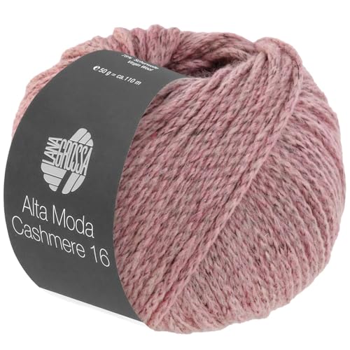 LANA GROSSA Alta Moda Cashmere 16 | Feinste 16 Mikron Merinowolle mit Kaschmiranteil | Handstrickgarn aus 78% Schurwolle (Merino), 12% Kaschmir & 10% Polyamid (Nylon) | 50g zum Stricken | 110m Garn LANA GROSSA Alta Moda Cashmere 16 | Feinste 16 Mikron Merinowolle mit Kaschmiranteil | Handstrickgarn aus 78% Schurwolle (Merino), 12% Kaschmir & 10% Polyamid (Nylon) | 50g zum Stricken | 110m Garn von Lana Grossa