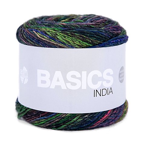 Lana Grossa Basics India – Modegarn, grün color von Lana Grossa