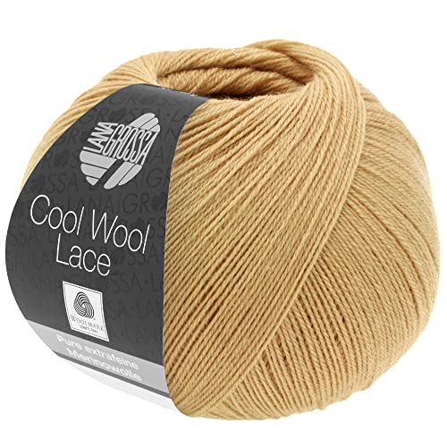 Lana Grossa Cool Wool Lace 40 - Camel von Lana Grossa