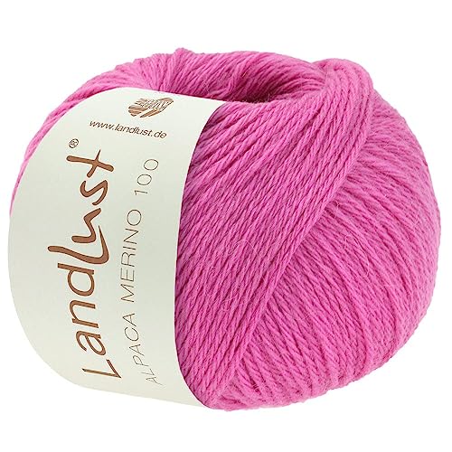 LandLust Alpaka Merino 100 314 - Pink von Lana Grossa