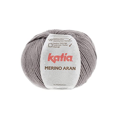 Merino Aran Wolle Katia, Farbe Terra, Cod. 92 von Lanas Katia