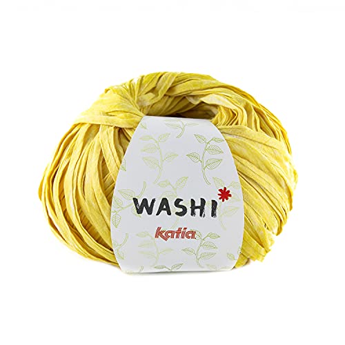 Katia Washi - Farbe: Amarillo Pastel (133) - 100 g/ca. 100 m Wolle von Katia